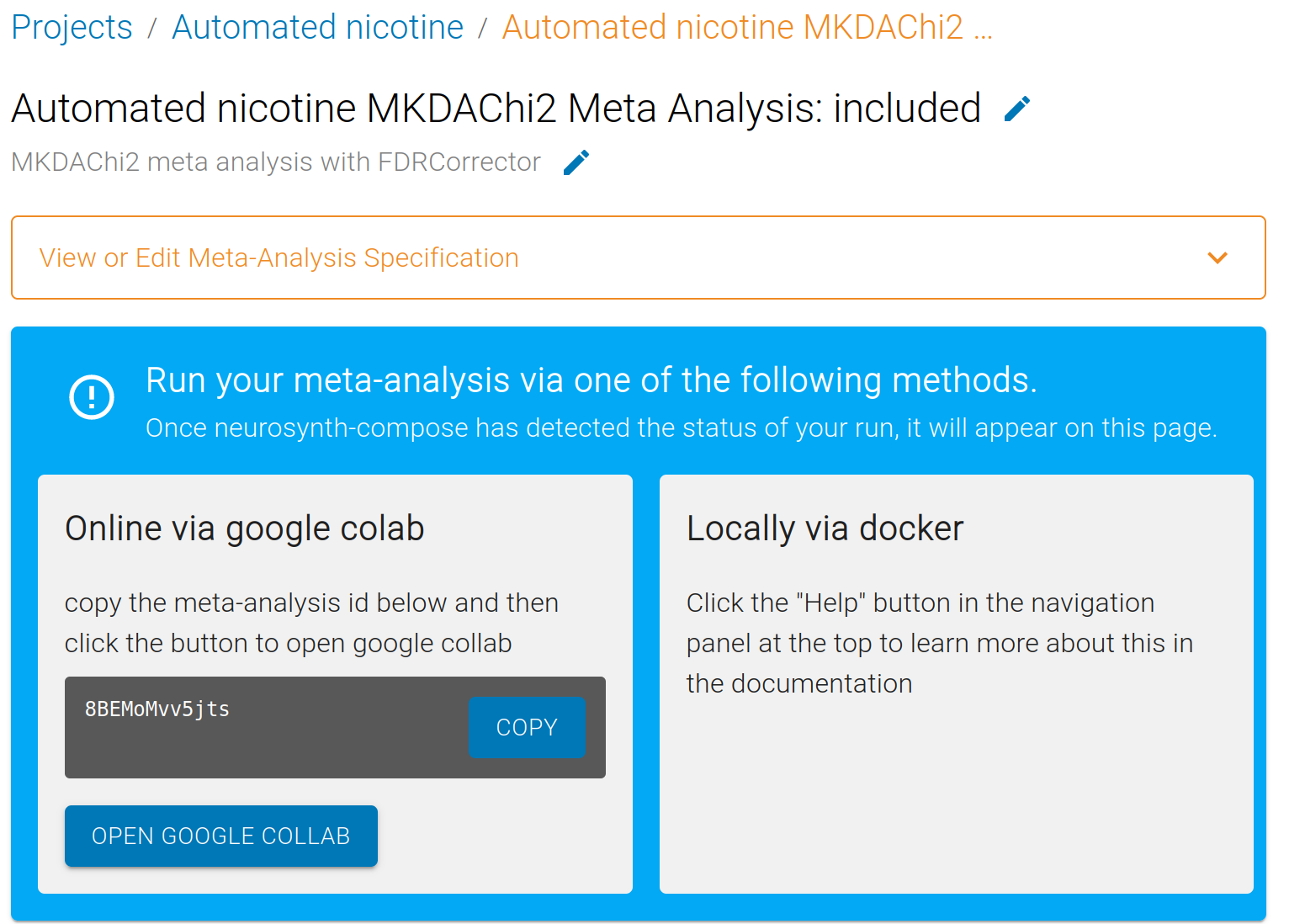 Automated execute