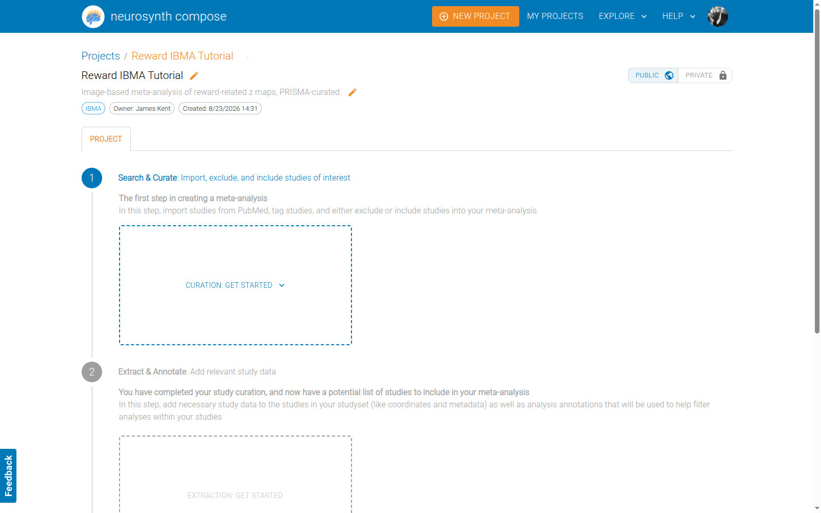 Project page